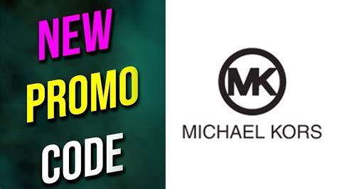 michael kors promo code 2023|michael kors first order promo code.